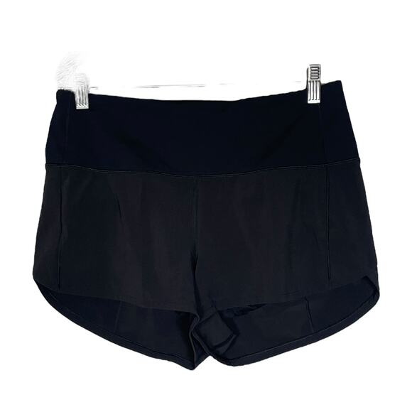 Lululemon Black Running Shorts        Size: 8 - Picture 1 of 3